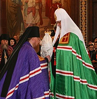 Cлово Святейшего Патриарха Кирилла при вручении архиерейского жезла епископу Подольскому Тихону